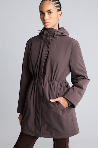 Defacto Beli Büzgülü Regular Fit Kapüşonlu Parka H6148ax26aubn192 Kahve-bn192