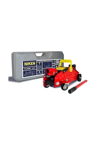 Niken Arabalı Kriko Araç Kaldırma Krikosu Hidrolik 2 Ton Plastik Çantalı
