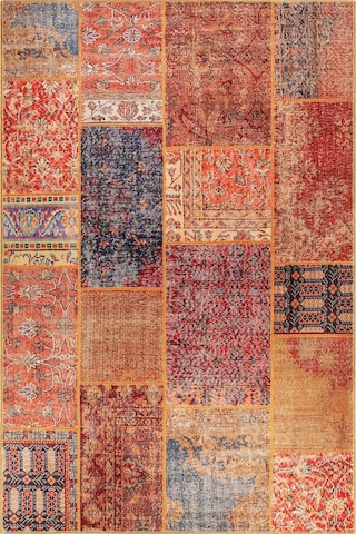 Artloop Jazz Şönil Dokuma Pamuk Polyester Multi Halı Al 16