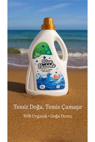 Blue Bubble Sıvı Çamaşır Deterjanı 4 L