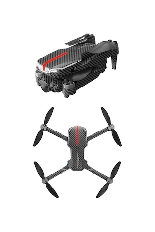 C13s Ultra Karbon Desenli Çift Kameralı Drone 360 Roll, Tek Tuş Kalkış/iniş, Hd Kamera