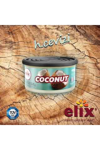 Elix Organik Metal Kutuda Doğal Liflere Emdirilmiş Özel Aromalı Koku - H.cevizi