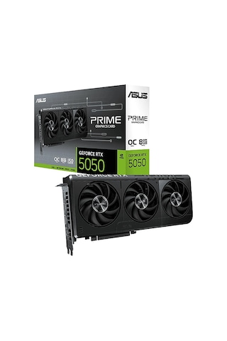 Asus Prime Oc Gddr6 128 Bit Dlss 4 Geforce Rtx 5050 8 Gb Ekran Kartı