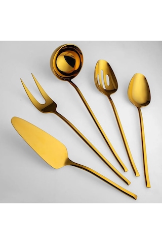 Jumbo 5500 Titanyum Gold 5 Parça Servis Seti Titanyum Gold