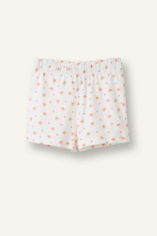 Defacto Desenli 2li Dokuma Ecru Pijama Kız Bebek H5505a526smer233 Ekru-er233