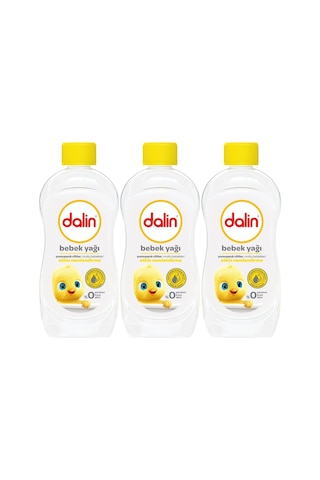 Dalin Bebek Yağı 500ml Klasik Etkin Nemlendirici 3 Lü Set