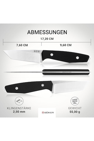 Böker Manufaktur Daily Knives Ak1 American Tanto Bıçak Genel