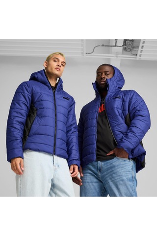 Puma Ess Padded Jacket Erkek Mont-7602 Mavi