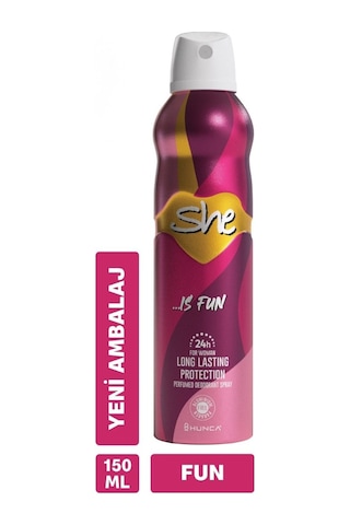 She Is Fun Kadın Deodorant Sprey 150 ML