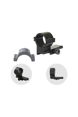 Vector Optics 30mm Yükseklik Ayarlı Dürbün Reddot Monte Hamili Siyah