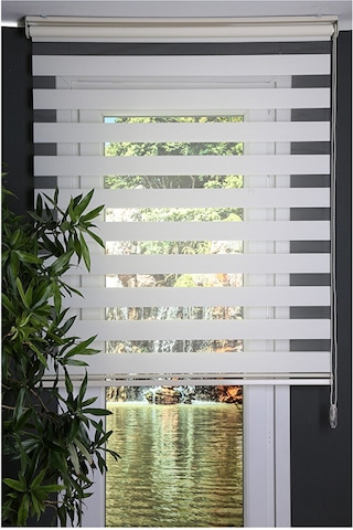Koçtaş Plus Zebra Stor Beyaz 19ob