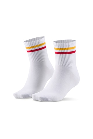 Gsstore Galatasaray Unisex Çorap K252280 Beyaz