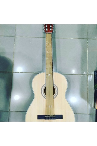 Agostini-Puka Hg400-N Maun Ağacı 4/4 Tam Klasik Gitar-Sap Ayarlı