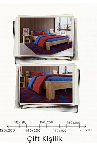 Letto Çift Kişilik Mdf Karyola