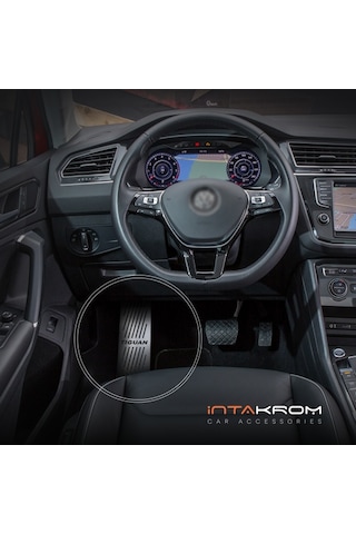 intakrom Volkswagen Tiguan Krom Ayak Dinlendirme Pedalı- 2011 - 2016