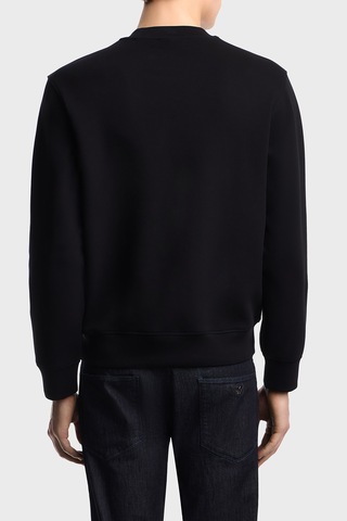 Emporio Armani Pamuklu Regular Fit Bisiklet Yaka Sweat Erkek Sweat Em004541 Af10013 Mc539 Siyah