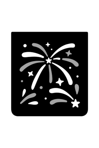 Samsung Galaxy Uyumlu Z Flip8 Flipsuit Kılıf (Fireworks)