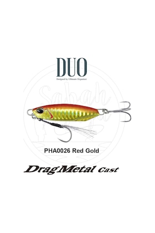 Duo Drag Metal Cast Jig 30Gr. Pha0026 Red Gold