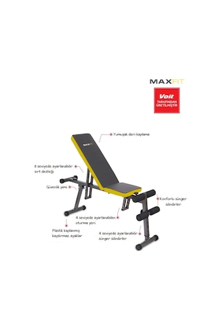 Voit Maxfit X5 Ayarlanabilir Mekik ve Ağırlık Sehpası
