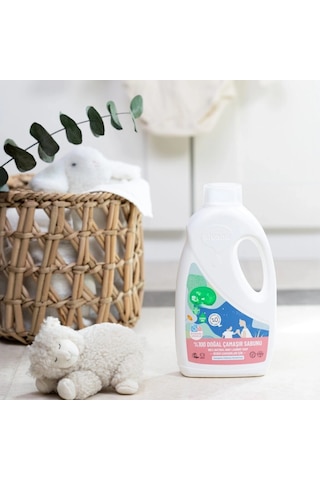 Mey İthalat %100 Doğal Baby Çamaşır Sabunu 1000 Ml Çok Renkli