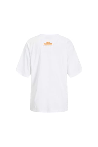 Jxebba Loose Ss Tee Jrs Beyaz Turuncu