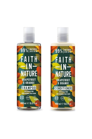 Faıth In Nature Grapefruit&orange%99 Doğal Tazeleyici Şampuan + Saç Kremi 400ml