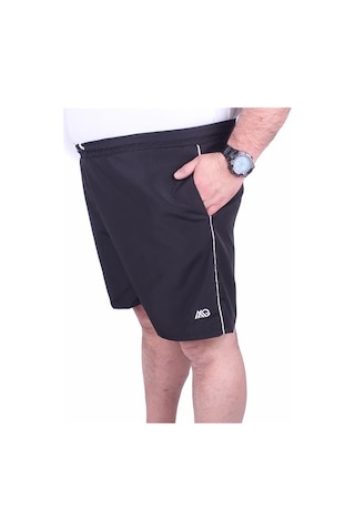Starbattal Büyük Beden Klasik Deniz Şortu 23677 Sıyah 10