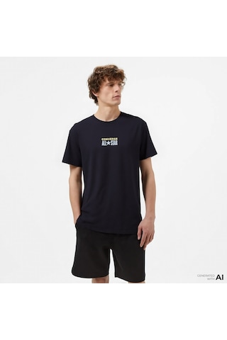 Converse Erkek Siyah T-shirt 10028551 SIYAH