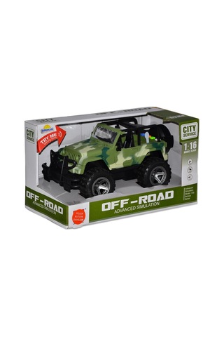 10390 1:16 Sesli Ve Işıklı Jeep