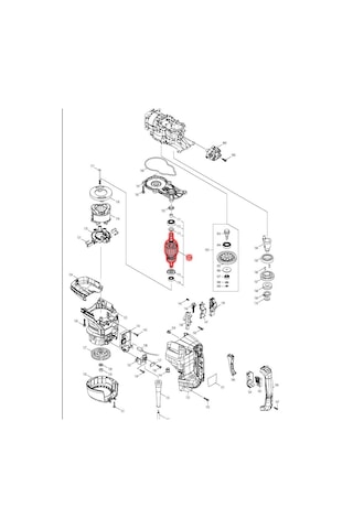 Makita HR5202C Endüvi Rotor Kollektör Ürün Kodu 517898-3