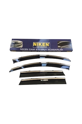 Hyundai Tucson Kromlu Cam Rüzgarlığı 4'Lü Set 2015-2020 Niken