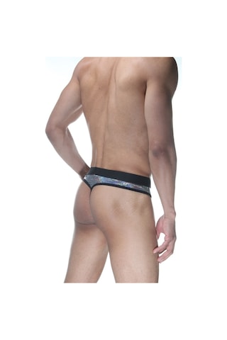 Gümüş Simli Fantezi Erkek Tangası (Dm102144) Gümüş