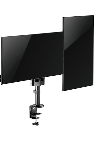 Ergonomik Premium 17''-32'' Ekranlar İçin Vesa Uyumlu 2'li Monitör Tutucu
