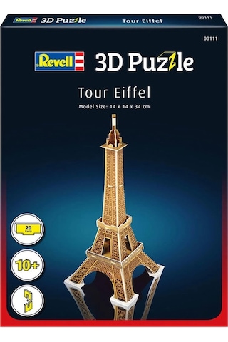 00111 Revell 3d Puzzle Eyfel Kulesi 20 Parça
