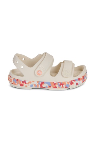 Crocs Crocband Cruıser Glow Confettı Band Kız Çocuk Sandalet 212527-2mk Krem