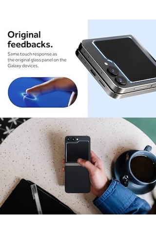 Samsung Galaxy Uyumlu Z Flip 6 Cam Ekran Koruyucu Kolay Kurulum Fit 2 Adet - Agl07973