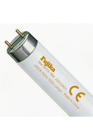 Fujika 18w Floresan Lamba Drt8 6500k Beyaz Işık 16 Adet