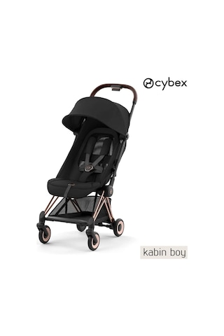 Cybex Coya (Rosegold-Sephia Black) Kabin Boy Lüks Bebek Arabası