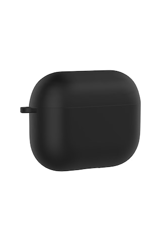 Apple AirPods Uyumlu Pro 3 Zore Standart Silikon Kılıf Siyah