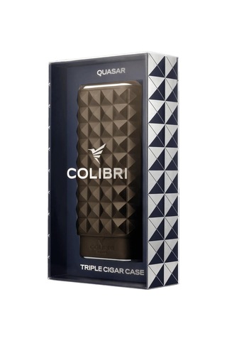 Colibri Quasar Deri Puro Kılıfı 3lü Kahve/krom 60ring