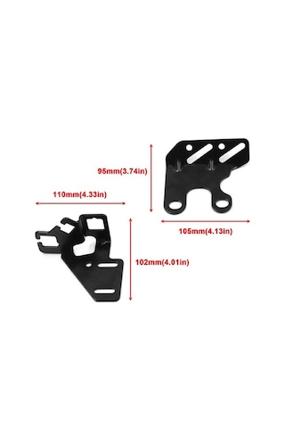 Pazly Çelik Yapı Chevrolet Gaz Kelepçesi - 355g, Kablo Braketi Seti