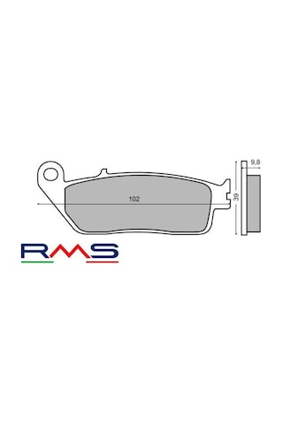 Honda Cbr 650 F Ön Fren Balata Rms