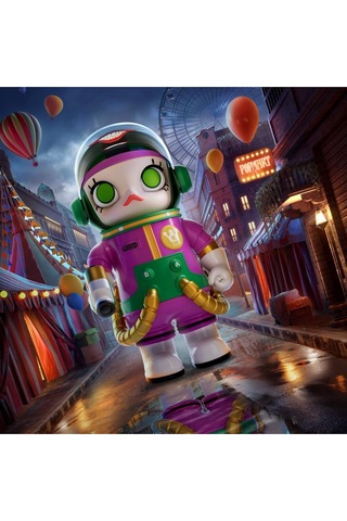 Pop Mart Mega Space Molly 400% Premium Tasarım Sanat Oyuncağı Karakter Figürü