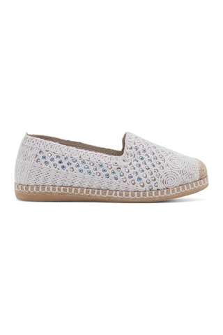 Pandora Moda Y25.82.112 Kadın Hasır Espadril Beyaz