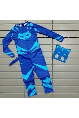 Pijamaskeliler Kedi Çocuk Kostümü Maskeli Pjmasks Kedi Çocuk