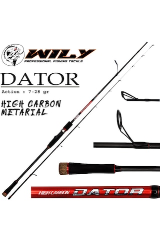 Wily Dator 210cm 7-28 Gr Spin Kamış