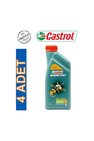 Castrol Magnatec 10W-40 A3/B4 Motor Yağı 4 x 1 L