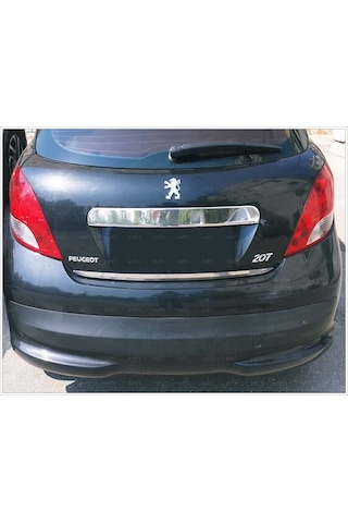 Peugeot 207 Krom Bagaj Çıtası 2006 Ve Üzeri Paslanmaz Çelik