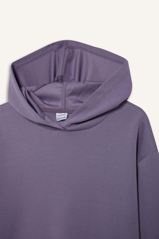 DeFactoFit Standart Fit Kapüşonlu Skuba Dalgıç Kumaş Sporcu Basic Düz Sweatshirt A5626AX25SPPR505