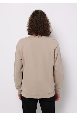 Colin's Colins Comfort Fit Erkek Bej Sweatshirt Cl1075322 Q1.v2 San Sari